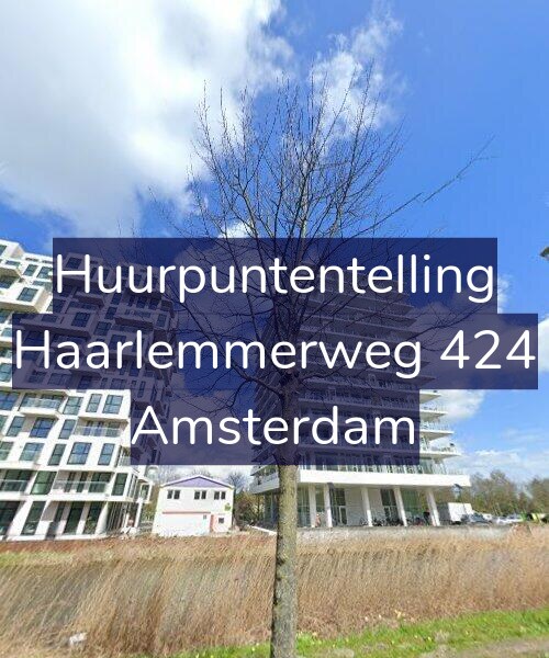 Foto gevel Huurpuntentelling voor Haarlemmerweg 424, Amsterdam