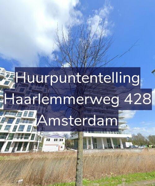 Foto gevel Huurpuntentelling voor Haarlemmerweg 428, Amsterdam