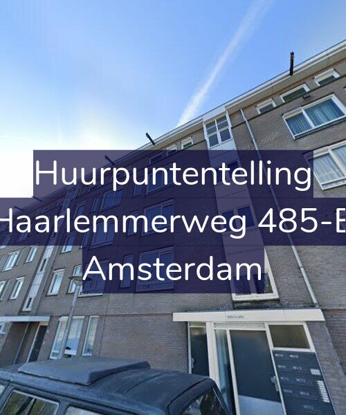 Foto gevel Huurpuntentelling voor Haarlemmerweg 485-B, Amsterdam