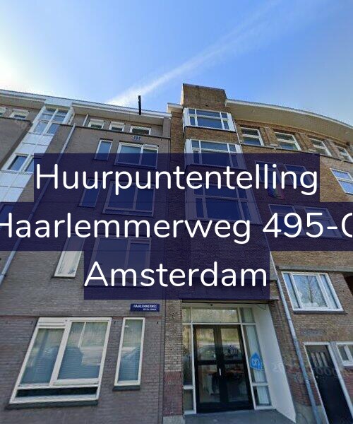 Foto gevel Huurpuntentelling voor Haarlemmerweg 495-G, Amsterdam