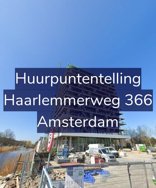 Foto gevel Huurpuntentelling voor Haarlemmerweg 366, Amsterdam