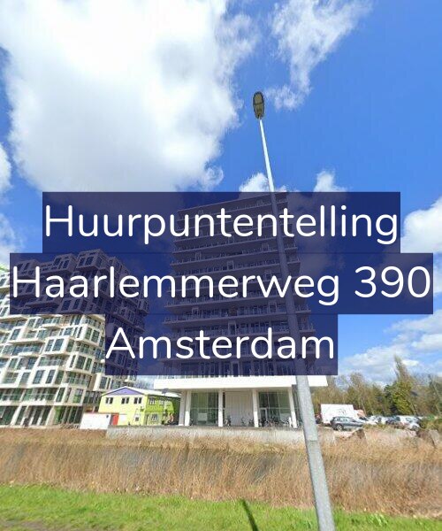 Foto gevel Huurpuntentelling voor Haarlemmerweg 390, Amsterdam