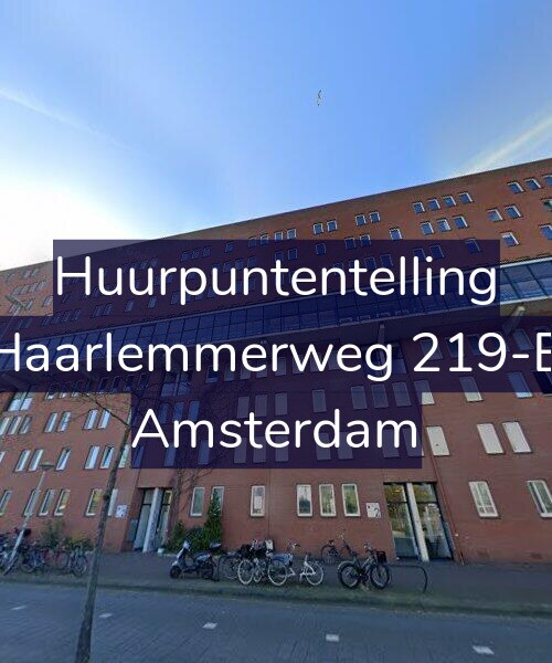 Foto gevel Huurpuntentelling voor Haarlemmerweg 219-B, Amsterdam