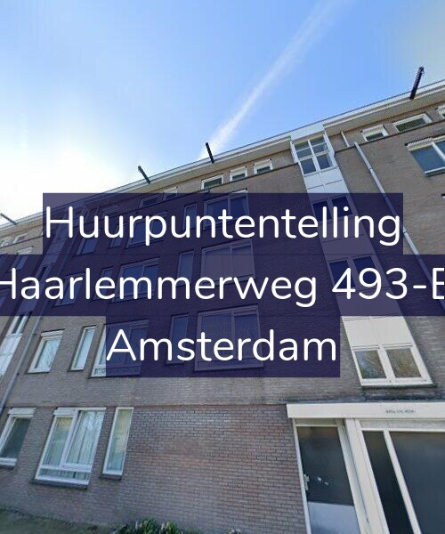 Foto gevel Huurpuntentelling voor Haarlemmerweg 493-B, Amsterdam