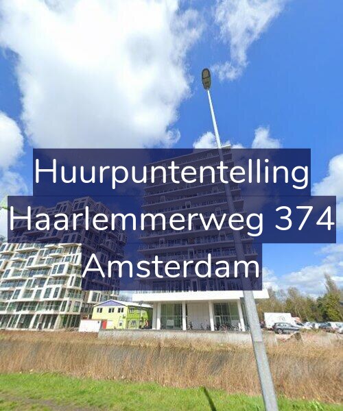 Foto gevel Huurpuntentelling voor Haarlemmerweg 374, Amsterdam