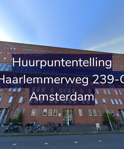 Foto gevel Huurpuntentelling voor Haarlemmerweg 239-C, Amsterdam
