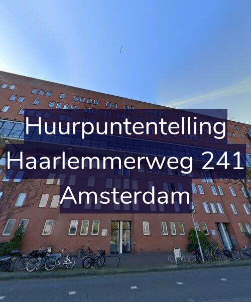 Foto gevel Huurpuntentelling voor Haarlemmerweg 241, Amsterdam