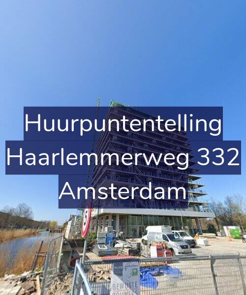 Foto gevel Huurpuntentelling voor Haarlemmerweg 332, Amsterdam