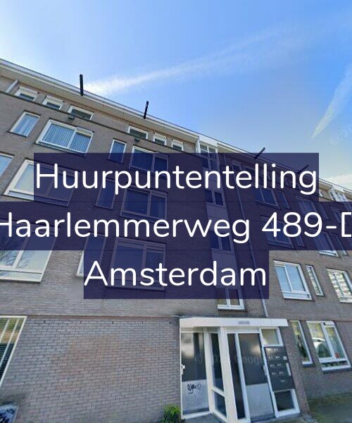 Foto gevel Huurpuntentelling voor Haarlemmerweg 489-D, Amsterdam