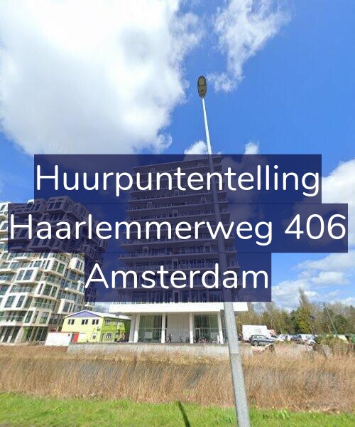Foto gevel Huurpuntentelling voor Haarlemmerweg 406, Amsterdam