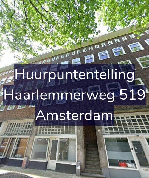 Foto gevel Huurpuntentelling voor Haarlemmerweg 519, Amsterdam