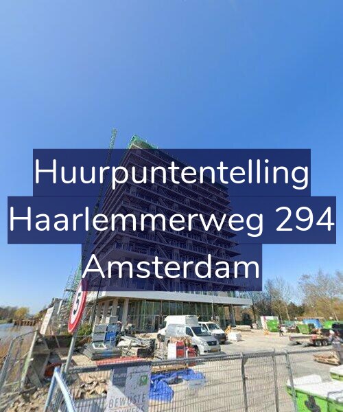 Foto gevel Huurpuntentelling voor Haarlemmerweg 294, Amsterdam
