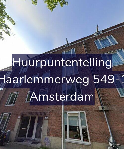 Foto gevel Huurpuntentelling voor Haarlemmerweg 549-1, Amsterdam