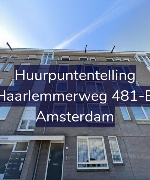 Foto gevel Huurpuntentelling voor Haarlemmerweg 481-B, Amsterdam