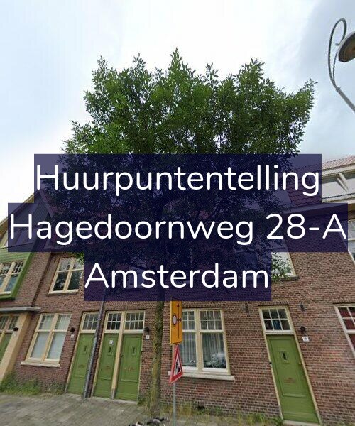 Foto gevel Huurpuntentelling voor Hagedoornweg 28-A, Amsterdam