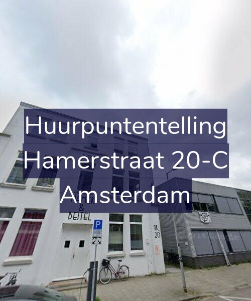 Foto gevel Huurpuntentelling voor Hamerstraat 20-C, Amsterdam