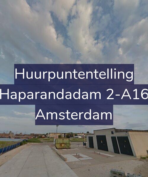 Foto gevel Huurpuntentelling voor Haparandadam 2-A16, Amsterdam