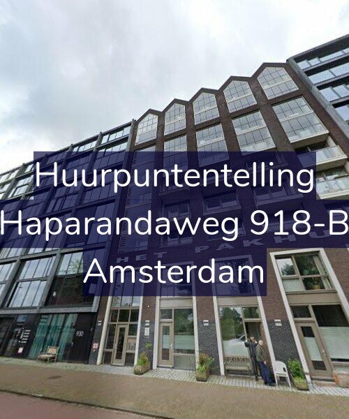 Foto gevel Huurpuntentelling voor Haparandaweg 918-B, Amsterdam