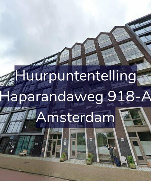 Foto gevel Huurpuntentelling voor Haparandaweg 918-A, Amsterdam