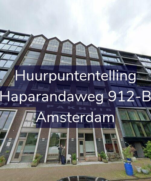 Foto gevel Huurpuntentelling voor Haparandaweg 912-B, Amsterdam