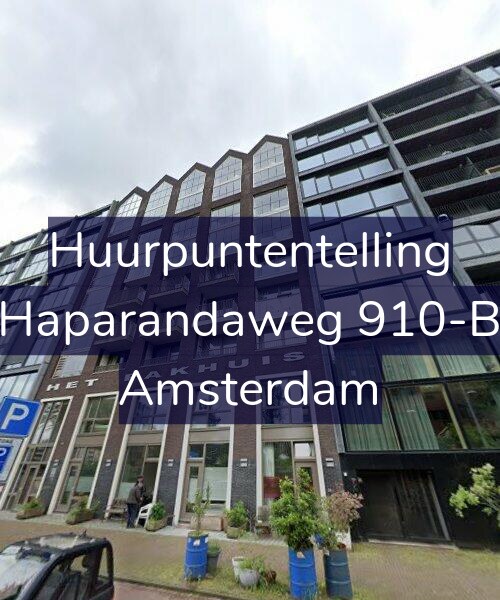Foto gevel Huurpuntentelling voor Haparandaweg 910-B, Amsterdam