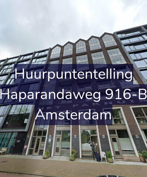 Foto gevel Huurpuntentelling voor Haparandaweg 916-B, Amsterdam