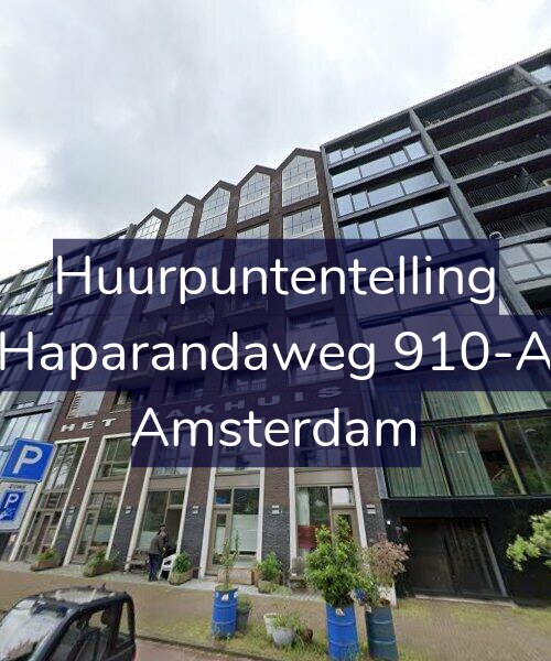 Foto gevel Huurpuntentelling voor Haparandaweg 910-A, Amsterdam