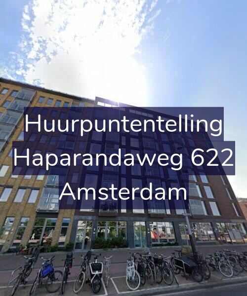 Foto gevel Huurpuntentelling voor Haparandaweg 622, Amsterdam