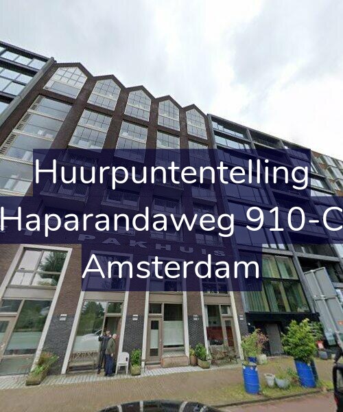 Foto gevel Huurpuntentelling voor Haparandaweg 910-C, Amsterdam
