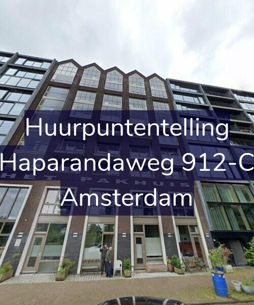Foto gevel Huurpuntentelling voor Haparandaweg 912-C, Amsterdam