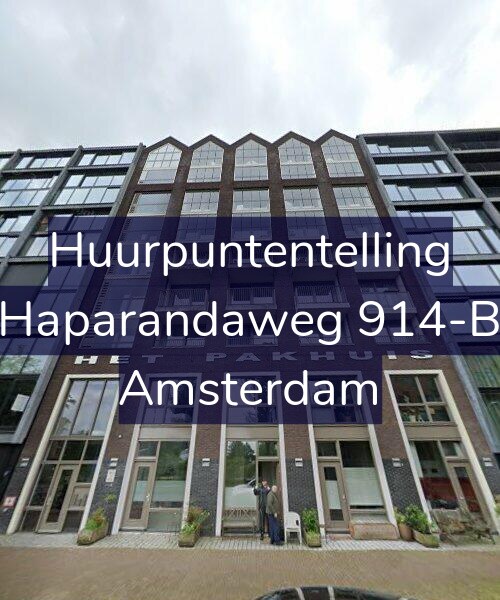 Foto gevel Huurpuntentelling voor Haparandaweg 914-B, Amsterdam