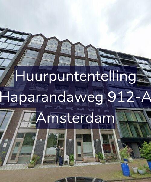 Foto gevel Huurpuntentelling voor Haparandaweg 912-A, Amsterdam