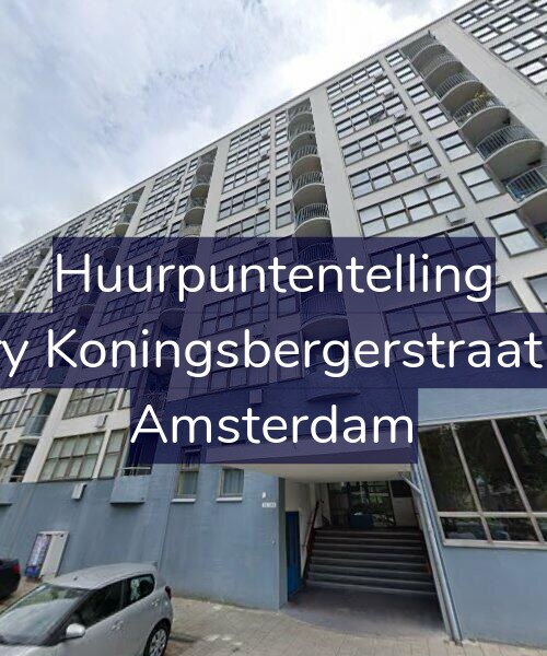 Foto gevel Huurpuntentelling voor Harry Koningsbergerstraat 116, Amsterdam