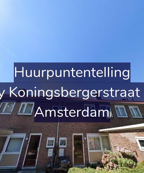 Foto gevel Huurpuntentelling voor Harry Koningsbergerstraat 41-1, Amsterdam