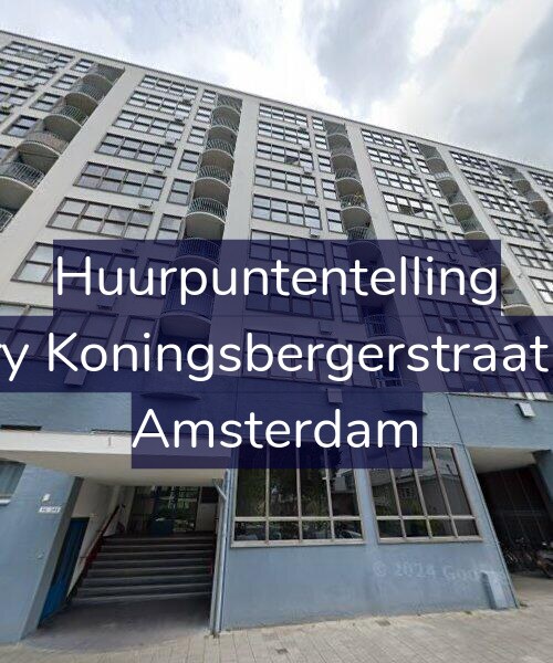 Foto gevel Huurpuntentelling voor Harry Koningsbergerstraat 286, Amsterdam
