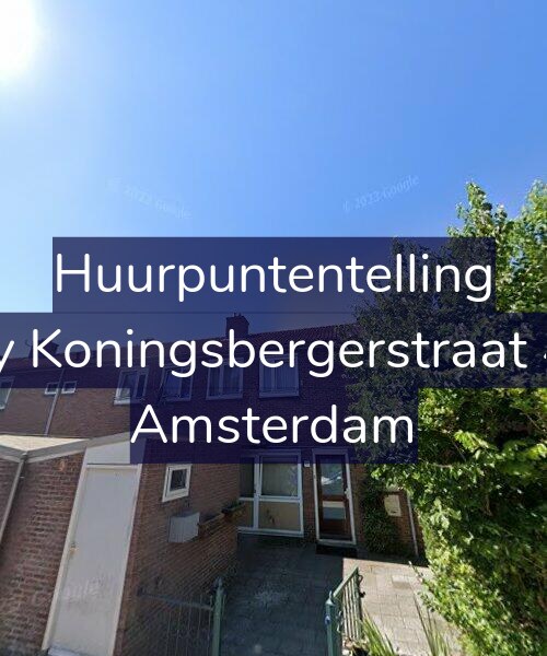 Foto gevel Huurpuntentelling voor Harry Koningsbergerstraat 43-H, Amsterdam