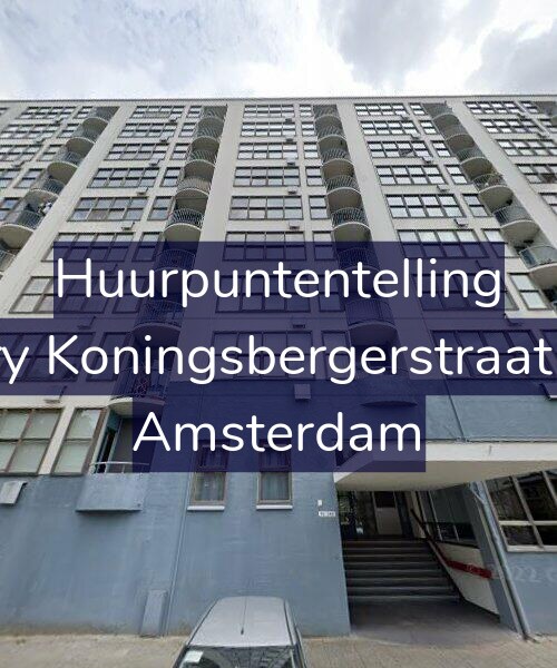 Foto gevel Huurpuntentelling voor Harry Koningsbergerstraat 100, Amsterdam