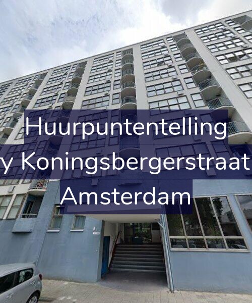 Foto gevel Huurpuntentelling voor Harry Koningsbergerstraat 172, Amsterdam