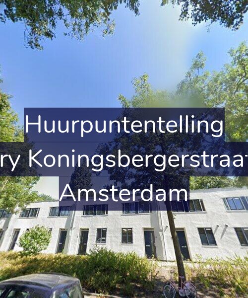 Foto gevel Huurpuntentelling voor Harry Koningsbergerstraat 10, Amsterdam