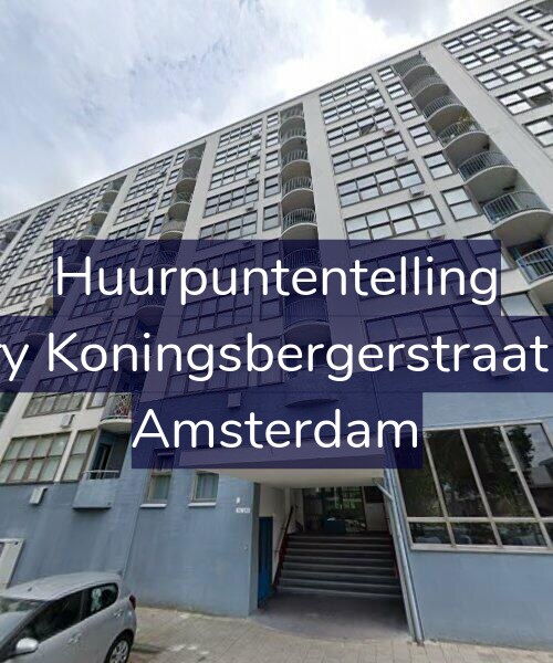 Foto gevel Huurpuntentelling voor Harry Koningsbergerstraat 154, Amsterdam