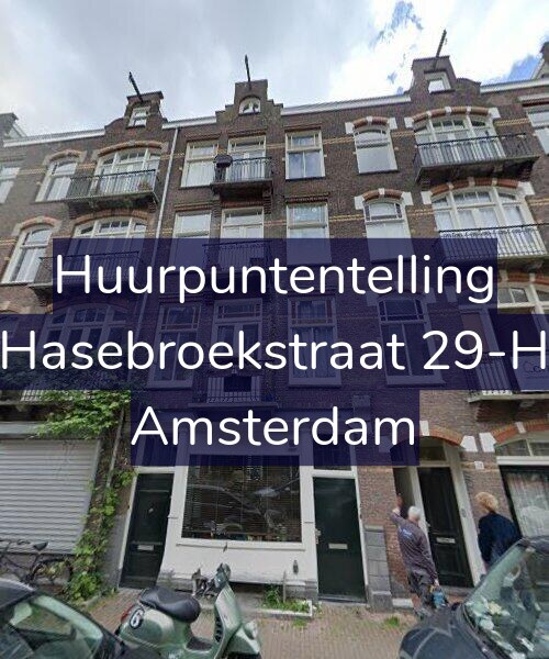 Foto gevel Huurpuntentelling voor Hasebroekstraat 29-H, Amsterdam
