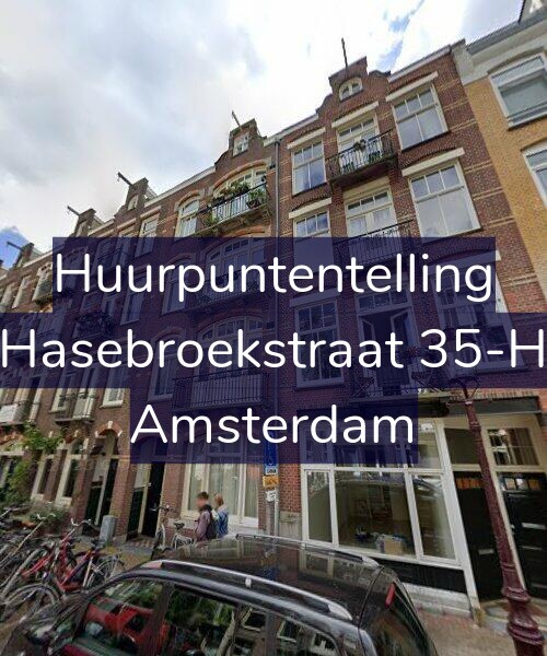 Foto gevel Huurpuntentelling voor Hasebroekstraat 35-H, Amsterdam