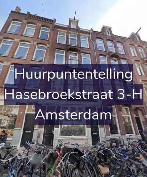 Foto gevel Huurpuntentelling voor Hasebroekstraat 3-H, Amsterdam
