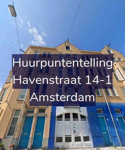 Foto gevel Huurpuntentelling voor Havenstraat 14-1, Amsterdam