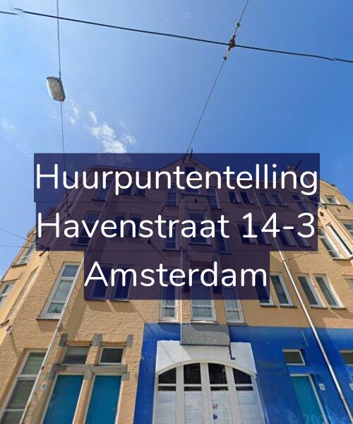 Foto gevel Huurpuntentelling voor Havenstraat 14-3, Amsterdam