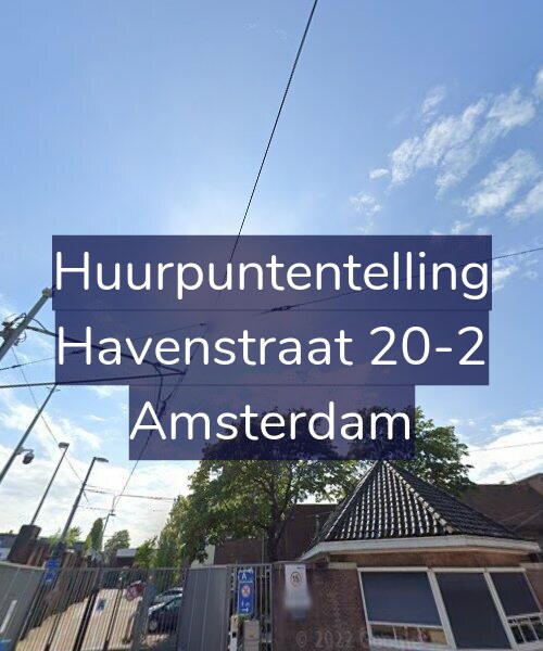 Foto gevel Huurpuntentelling voor Havenstraat 20-2, Amsterdam