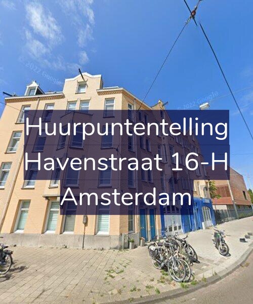 Foto gevel Huurpuntentelling voor Havenstraat 16-H, Amsterdam