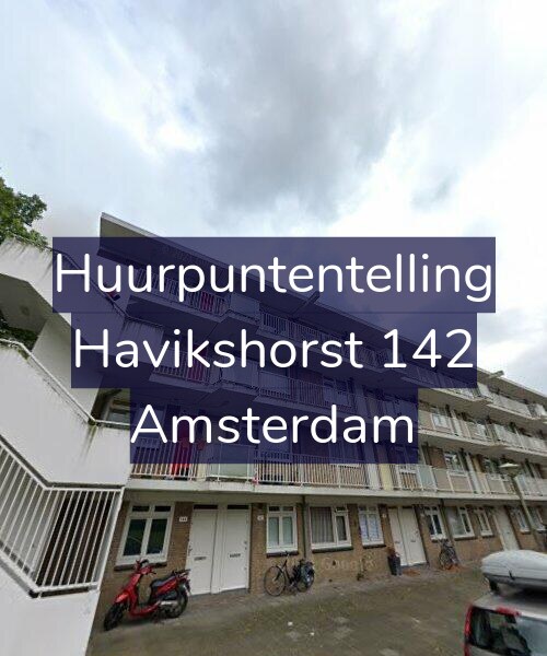 Foto gevel Huurpuntentelling voor Havikshorst 142, Amsterdam