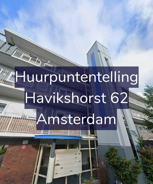 Foto gevel Huurpuntentelling voor Havikshorst 62, Amsterdam
