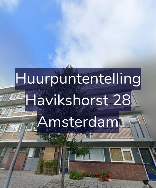 Foto gevel Huurpuntentelling voor Havikshorst 28, Amsterdam